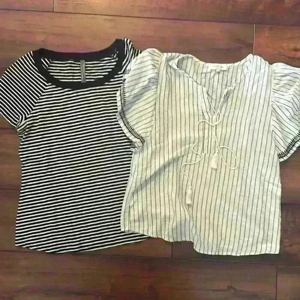 Two women size, small tops Anthropologie